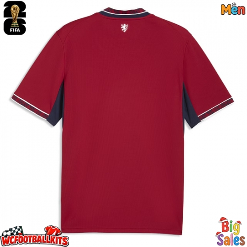 Czech Republic Replica Home Stadium Shirt World Cup 2026 Short Sleeve